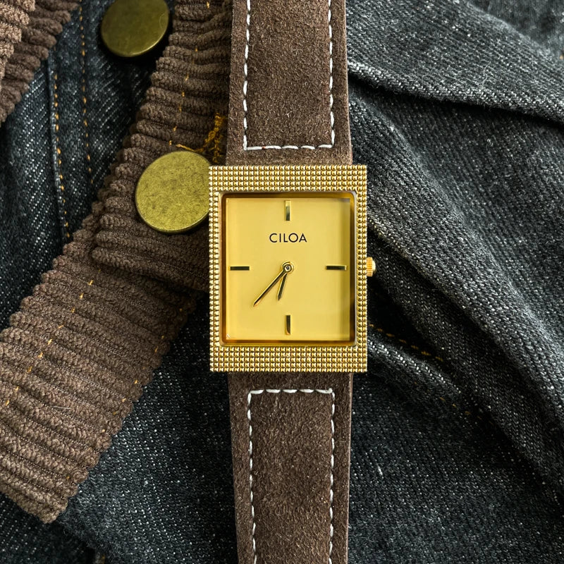 Retro Men's Square Sporty Waterproof Quartz Watch - Luxury Gift