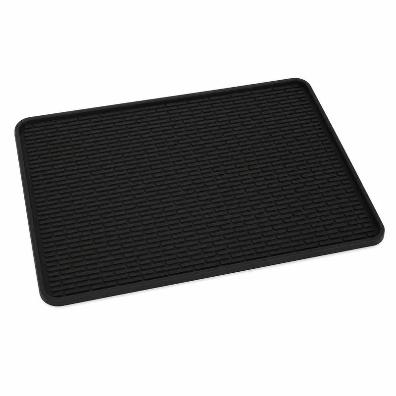 Silicone Dish Drying Mat - Non-Slip Waterproof Kitchen Counter Protector 70.5x50.3cm