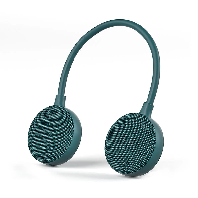 Wireless Neck Speaker with Bluetooth 5.0, TF Card, Waterproof, Portable for Outdoor & Home Use