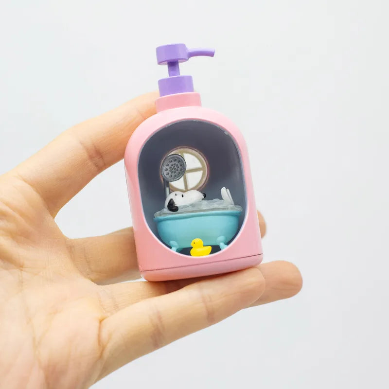 Anime Snoopy Miniature Scene Collection - Cute Desk Ornament Gift