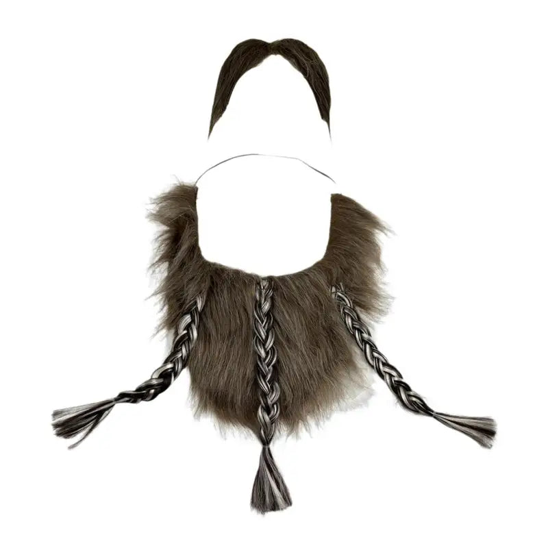 Fake Mustache and Beard Set for Halloween & Party Costumes