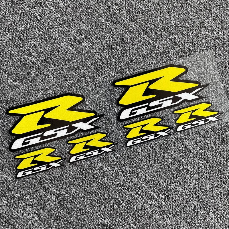 Reflective Motorcycle Decals for Racing Helmets & Tail Boxes Waterproof Colorful Laser Stickers