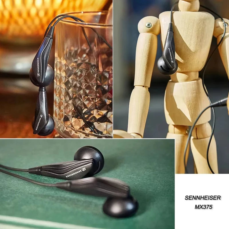In-Ear Wired Headphones with High-Resolution Sound and Powerful Bass