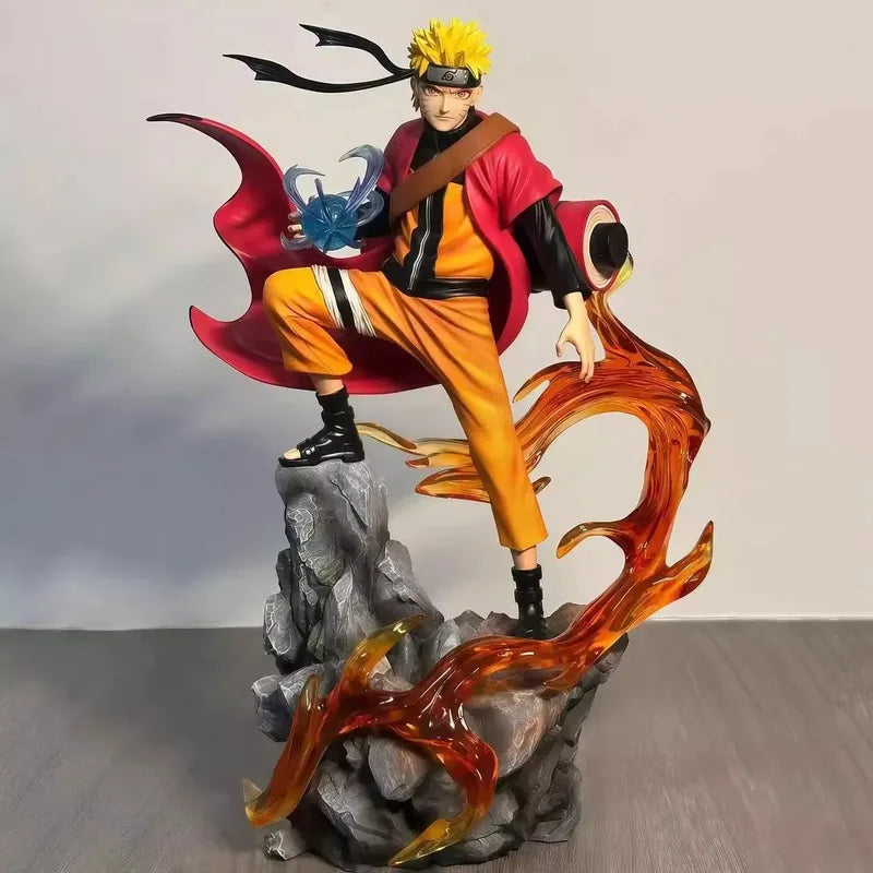 Anime Action Figure Naruto Uchiha Sasuke PVC Statue Collectible Toy 23cm
