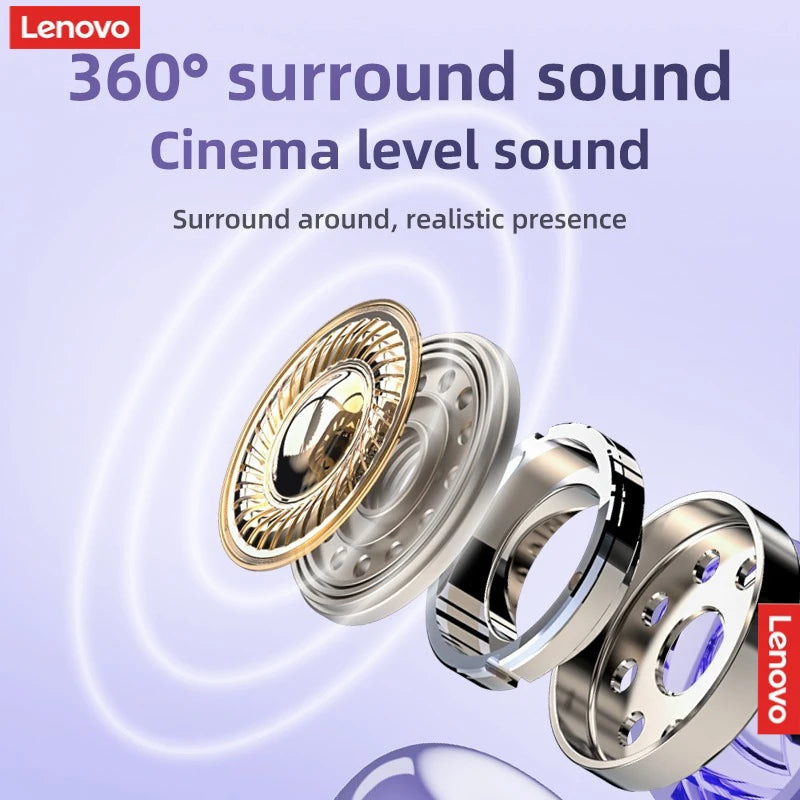 Wireless Bluetooth 5.4 Earphones TWS with Long Battery Life & Panoramic Sound