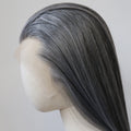 Ancient Style Cosplay Hairline Wig for Hanfu Long Straight Synthetic Lace Front