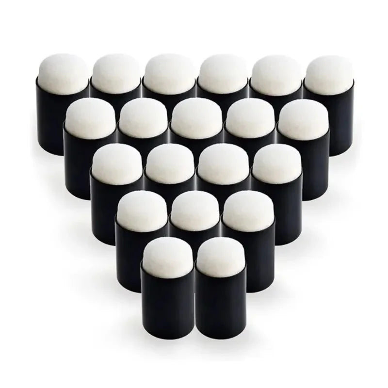 10 Pcs Finger Painting Foam Daubers for Ink Chalk Staining DIY Art Set