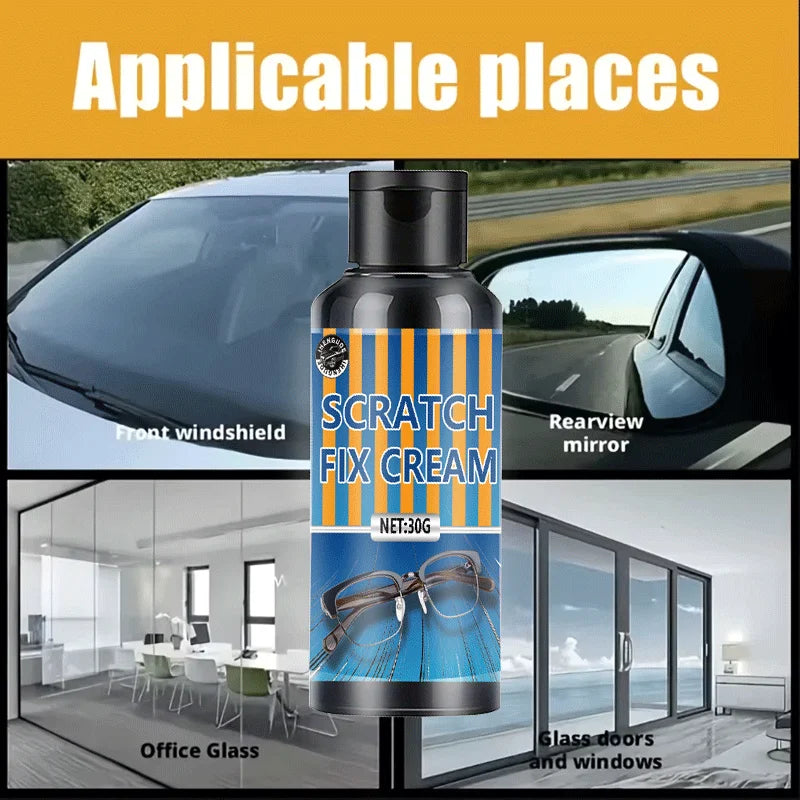 Car Scratch Remover Wax - Deep Scratch Repair & Protective Coating for Windows