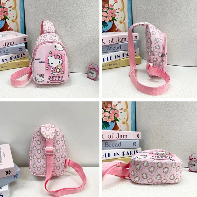 Kawaii Sanrio Cartoon Mini Backpack for Girls and Kids, Small Bag, Perfect Birthday Gift