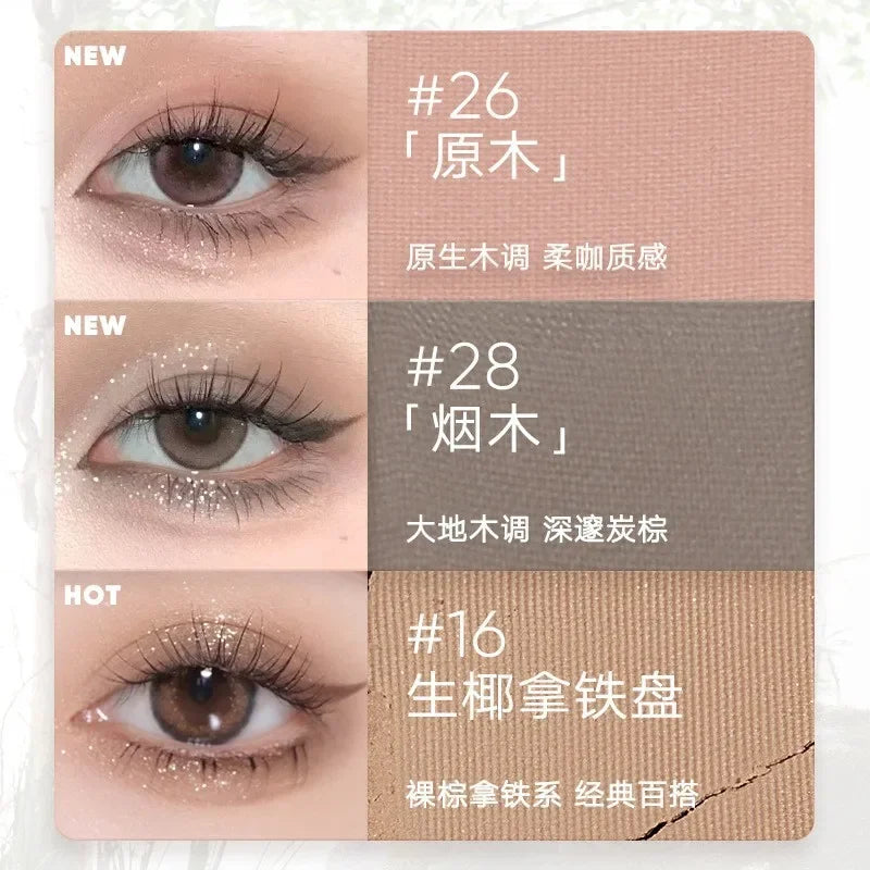 Colorful Eyeshadow Palette with Glitter, Blush, and Highlighter for Makeup Artistry