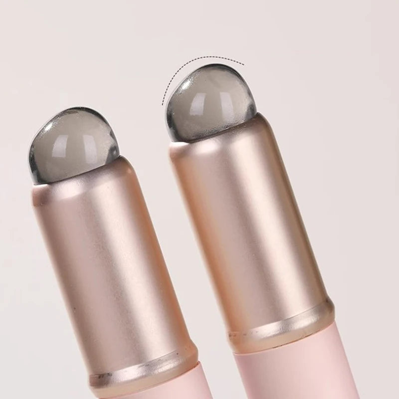 Silicone Lip Brush - Reusable Soft Makeup Applicator for Lipstick & Eyeshadow