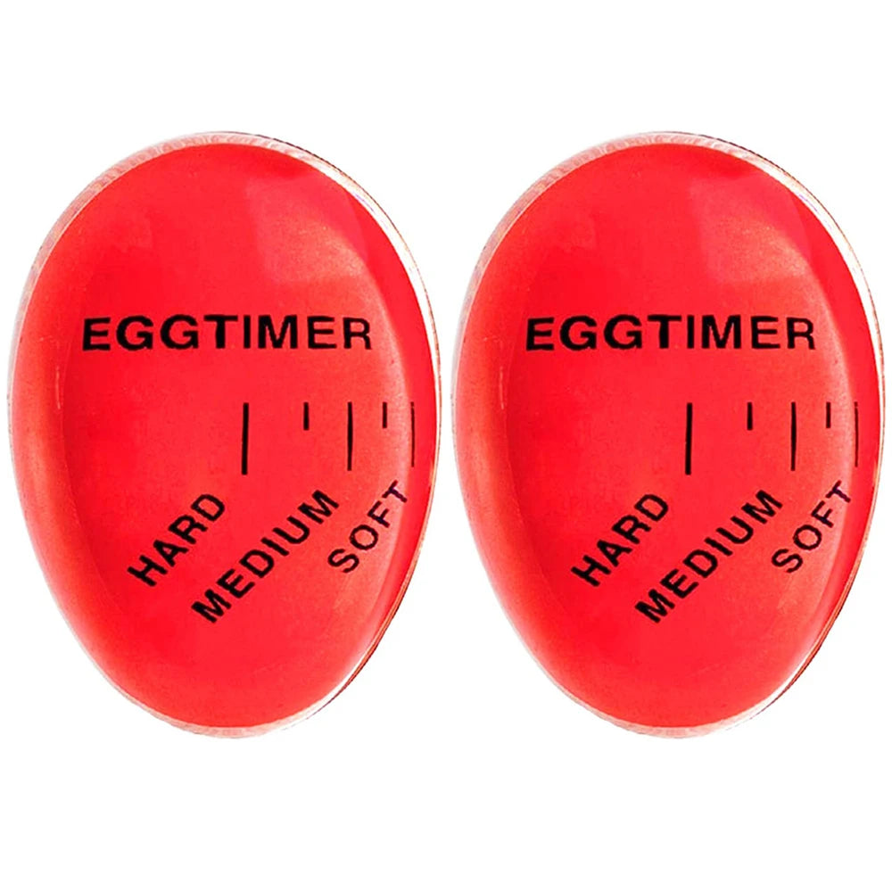 Color Changing Egg Timer for Perfect Boiled Eggs - Heat Sensitive Kitchen Tool