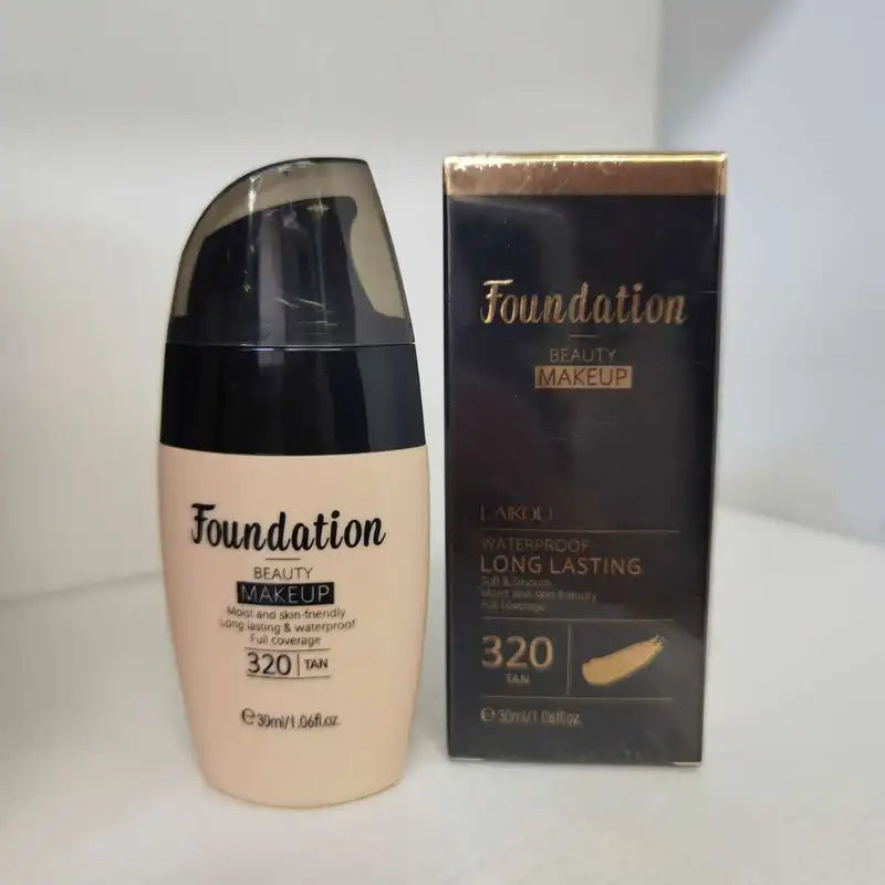 Liquid Foundation Makeup Waterproof Full Coverage BB Cream - Long Lasting Face Concealer