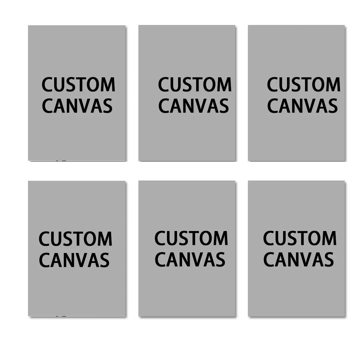 Personalized Canvas Wall Art Prints Set for Home & Family Decor