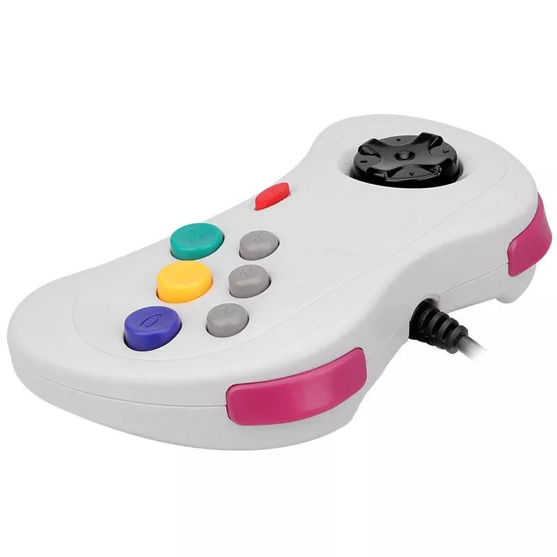 Wired Game Controller for Sega Saturn System - USB Classic Gamepad