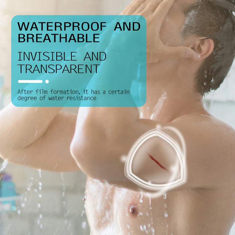 Liquid Bandage Spray Waterproof Wound Care Protective Film - Breathable & Transparent