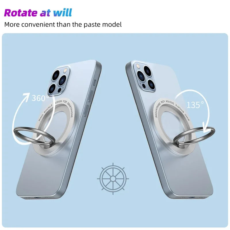 Magnetic Phone Holder Stand for Magsafe - Finger Ring Socket Bracket for iPhone