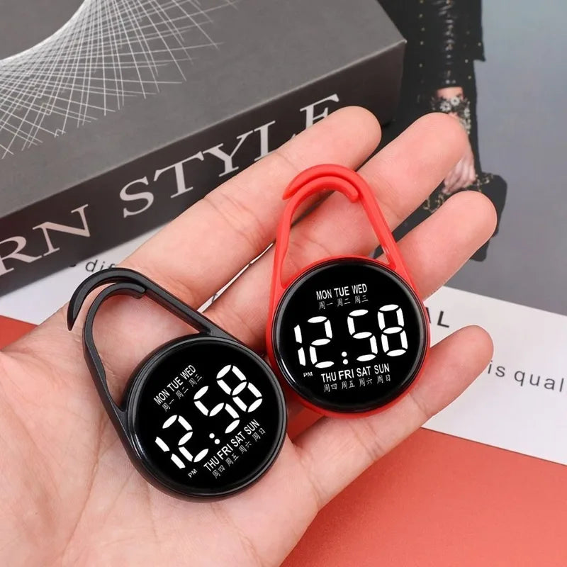 Digital Hanging Pocket Watch Waterproof Luminous Electronic Watch