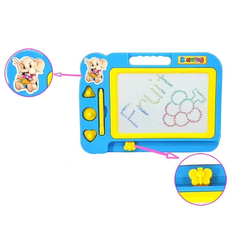 Children's Magnetic Drawing Board Educational Art Toy for Kids - Multiple Colors
