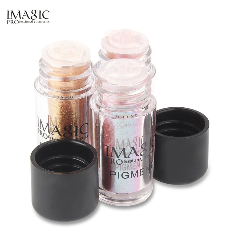Glitter Eyeshadow Loose Powder Waterproof Shimmer Pigments for Eye Makeup
