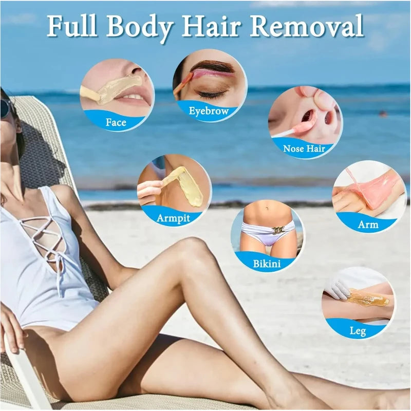 Professional Wax Heater for Hair Removal - Rapid Heating, Full Body Use