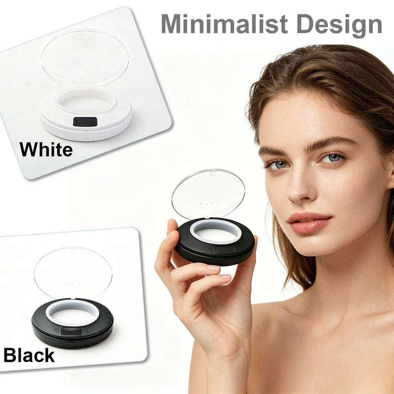 Mini Wax Heater Machine for Hair Removal with Silicone Bowl - Portable Wax Warmer for Home Salon