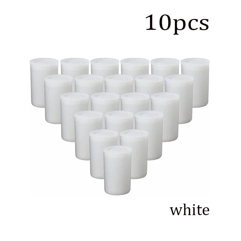 Plastic Empty Canisters with Lid - 10-50pcs Film & Storage Containers