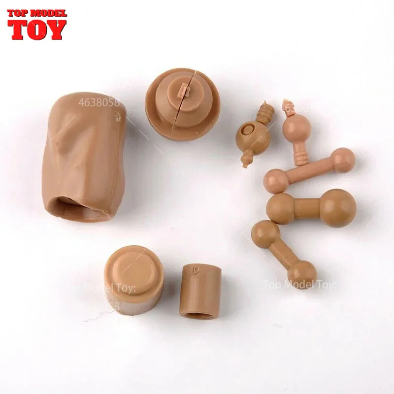 6-Set 1/6 Scale Action Figure Neck & Body Connectors for 12" Dolls