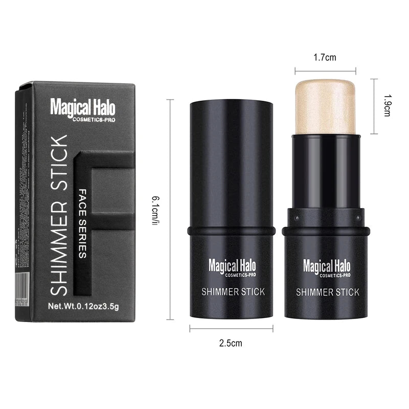 Multicolor Highlighter Stick Makeup Contour & Shimmer Powder for Face