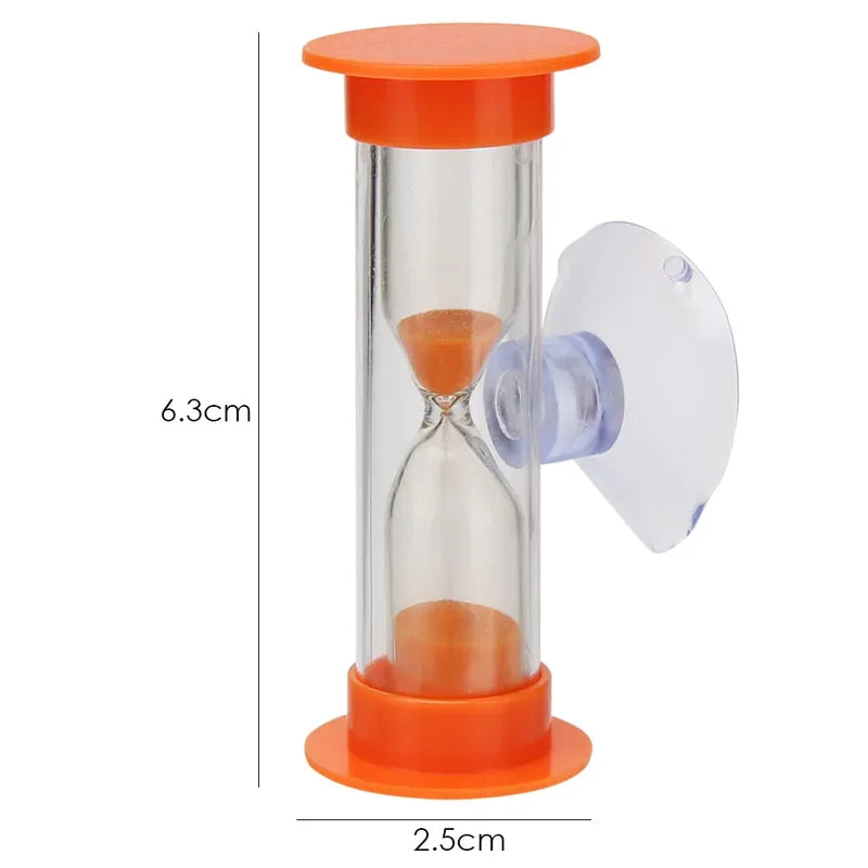 Colorful Hourglass Sand Timer - 2/3 Minute Shower and Kids Timer