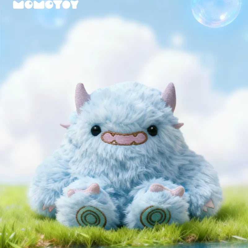 Dundun Monster Family Plush Keychain Blind Box - Random Trendy Toy Gift