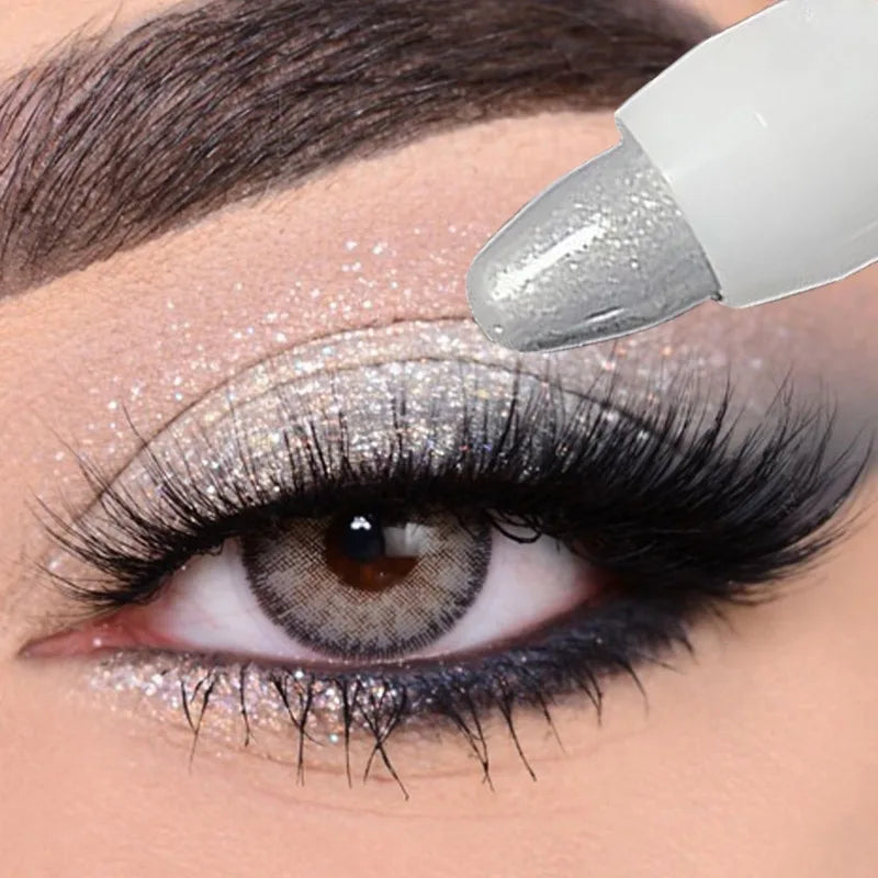 Brightening Waterproof Eyeliner & Eyeshadow Stick - Long Lasting, Matte & Glitter Finish