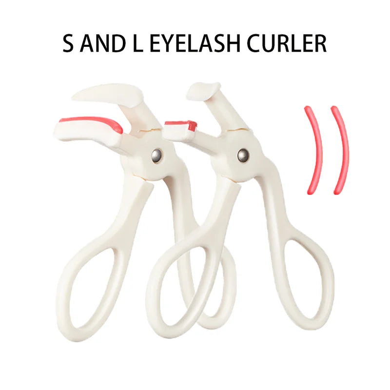 Eyelash Curler with Silicone Gasket for Curling & Makeup - Big Eyes Tool