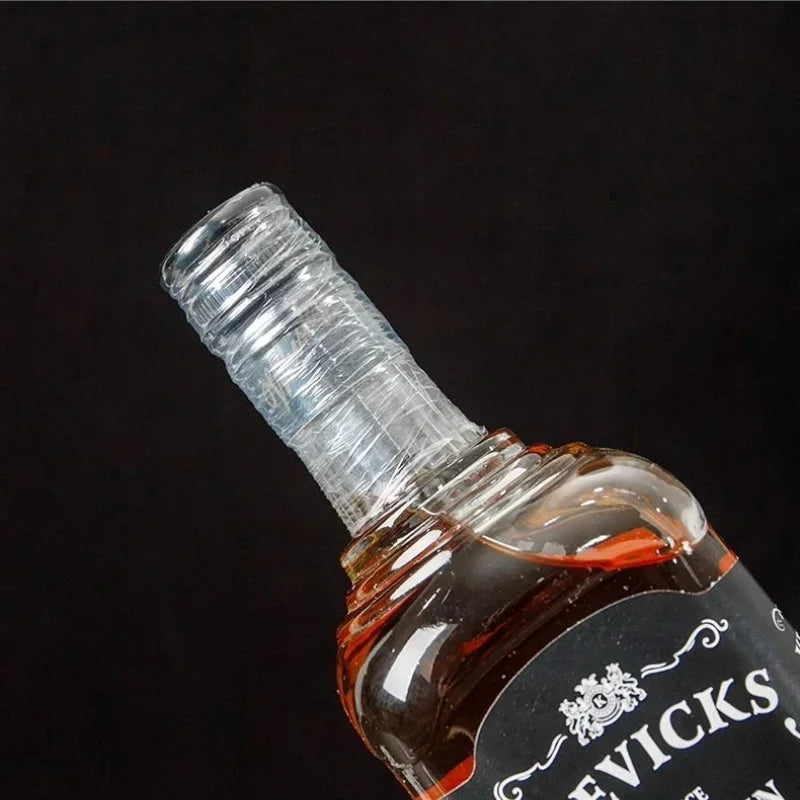 Leak-Proof Stretchable Wine Bottle Seal for Secure Storage - Anti-Evaporation, Anti-Aging Film