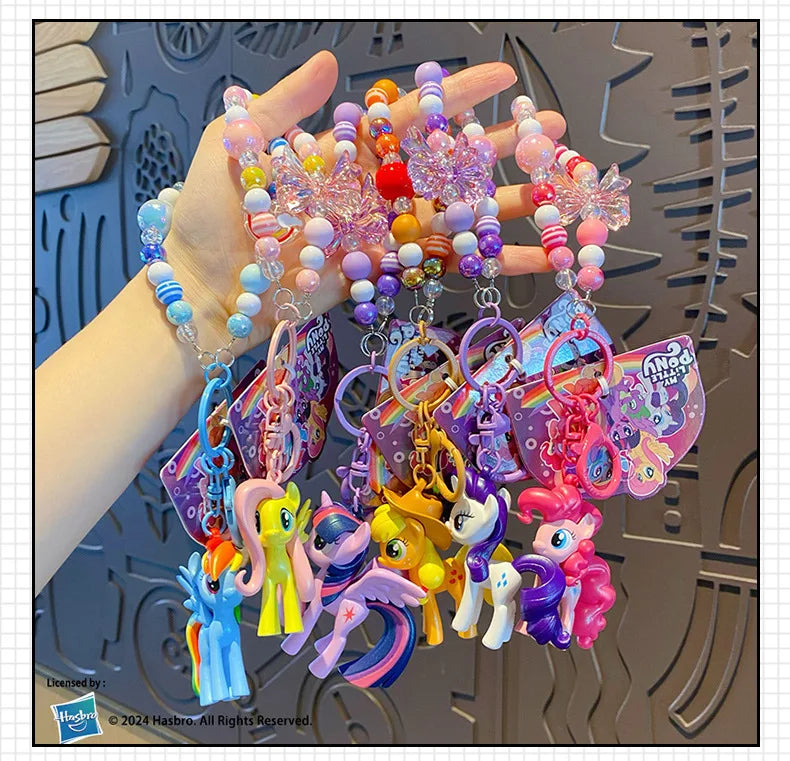 My Little Pony Plush Keychain - Kids Gift, Bag Decoration, Collectible