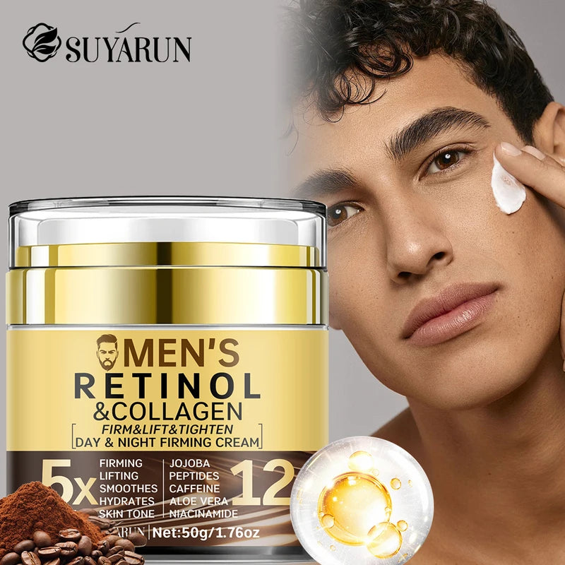 Men's Anti-Aging Face Cream with SPF 20 - Firming & Hydrating Moisturizer