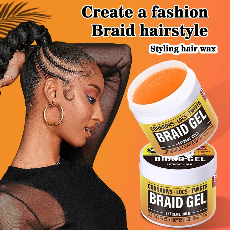 Men's Hair Wax for Styling - Strong Hold, Moisturizing, Light Scent