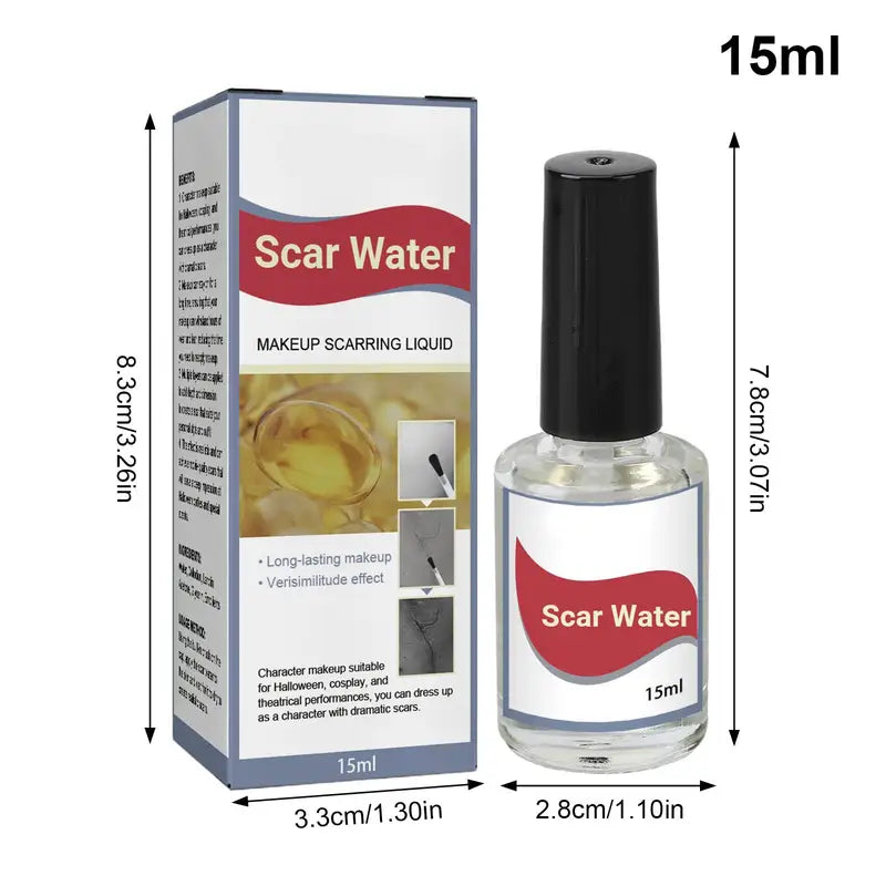 Liquid Collodion Fake Scar Makeup - Realistic Wound Effect for Halloween 15ml