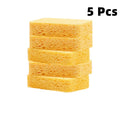 Multi-Purpose Wood Pulp Melamine Sponge Eraser Set for Kitchen Cleaning - 2/5/10 Pcs