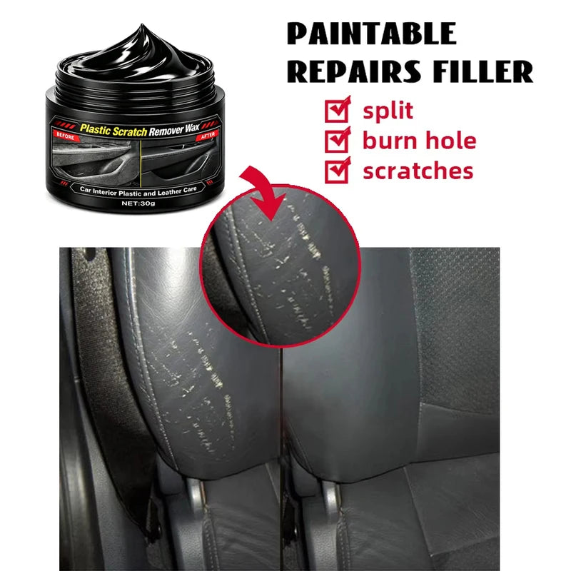 Automotive Interior Scratch Removal Wax - Car Repair & Maintenance Tool