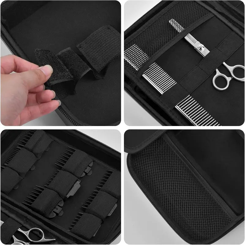 Portable Barber Clipper Storage Bag Organizer for Hair Clippers & Supplies