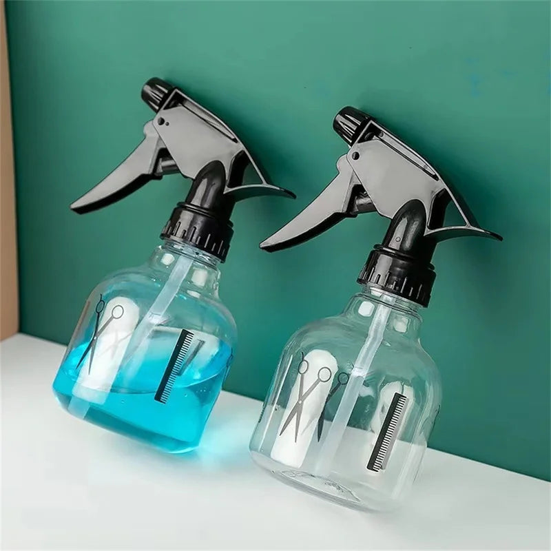 Hairdressing Spray Bottle 250ml Transparent Water Mist For Salon & Hair Care