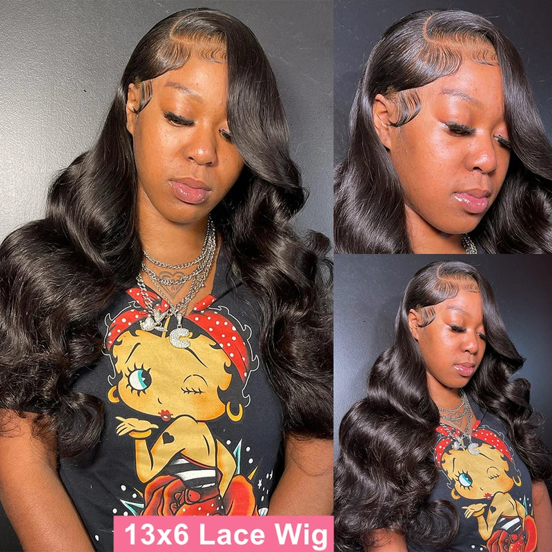 Long Human Hair Lace Front Wig 13x4 13x6 Body Wave Water Wave Pre Plucked