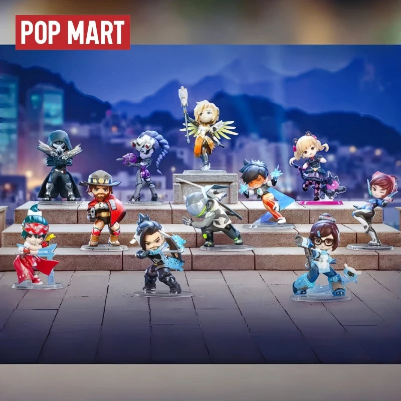 Popmart Over Watch Surprise Blind Box Collection - High Quality Toy Ornament Gift Set