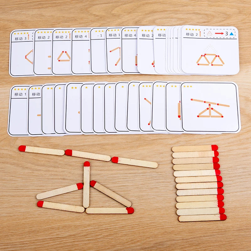 Children's Creative Thinking Match Puzzle - Logical & Concentration Training Game