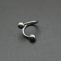 S Shape Lip & Cartilage Piercing Ring 16G Stainless Steel Body Jewelry