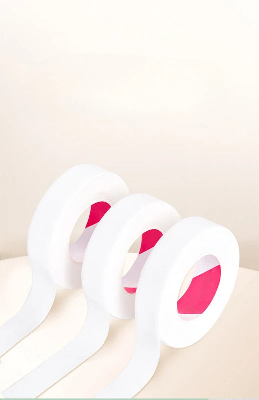 Insulating Tape for Eyelash Extension, Lint-Free Under Eye Pads, Breathable Non-Woven Paper, Multiple Rolls
