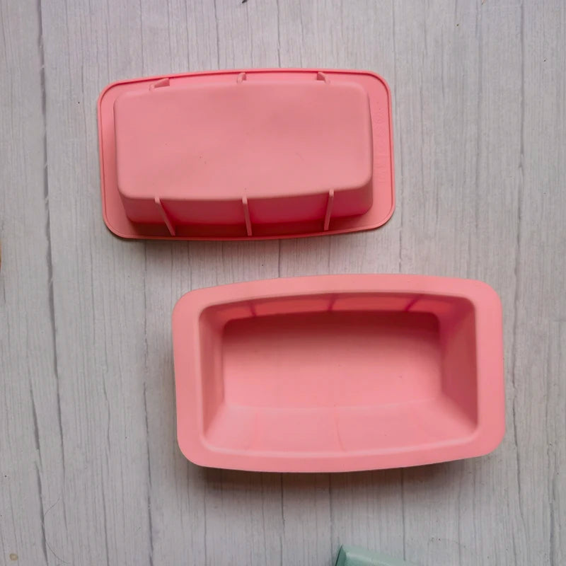 Mini Rectangular Silicone Cake Mold for Baking Bread and Cheese Cakes