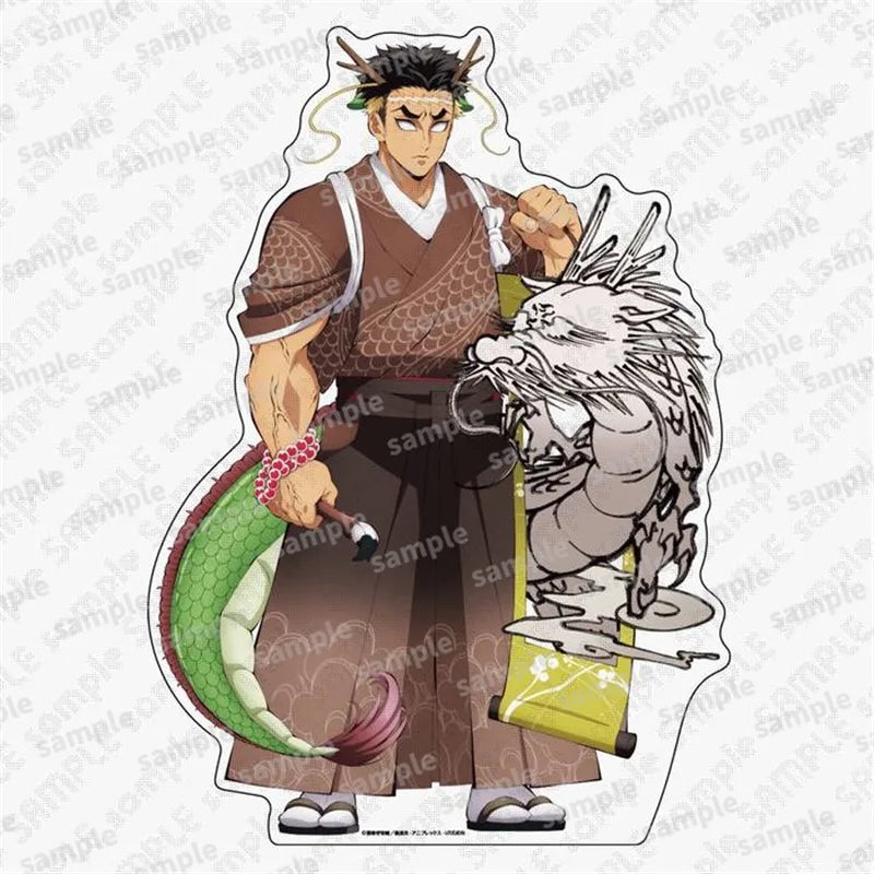 Anime Acrylic Stand Figure Collection - Demon Slayer Kimetsu No Yaiba Desktop Decor