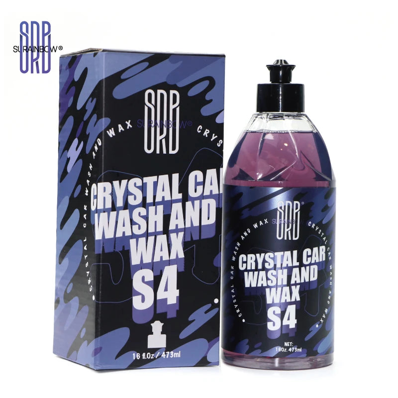 Ceramic Car Shampoo with Hydrophobic Protection - Adds Shine & Enhances Coatings